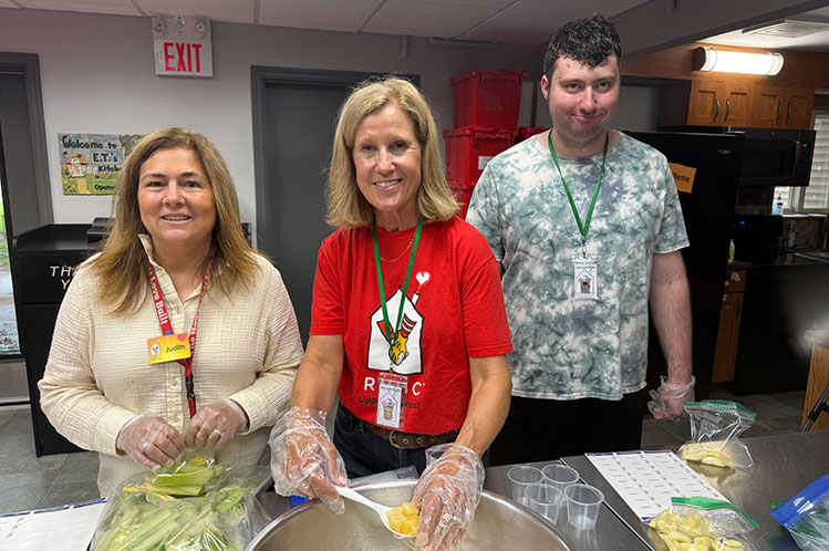 Cooks for Kids volunteers