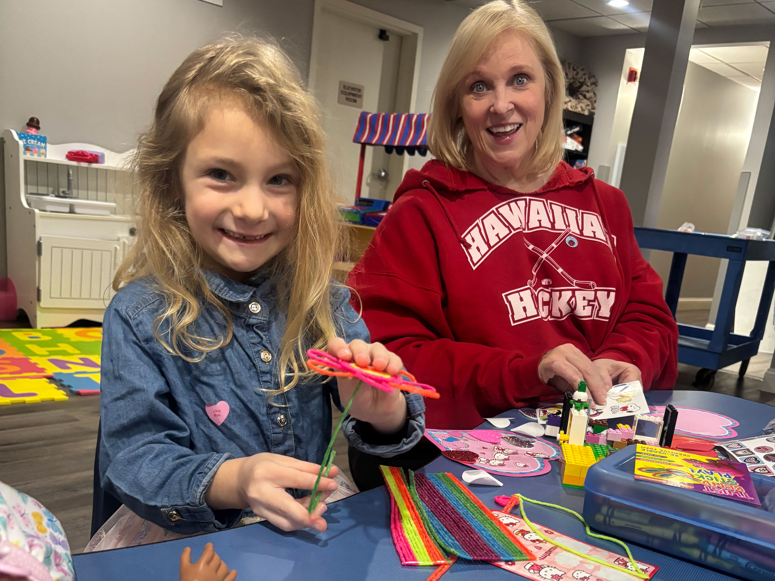 extended day volunteer at Oak Street